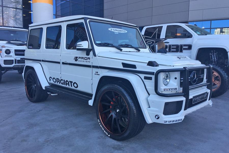 Mercedes-AMG G63 by Prior Design on Forgiato Wheels (S217) '2016